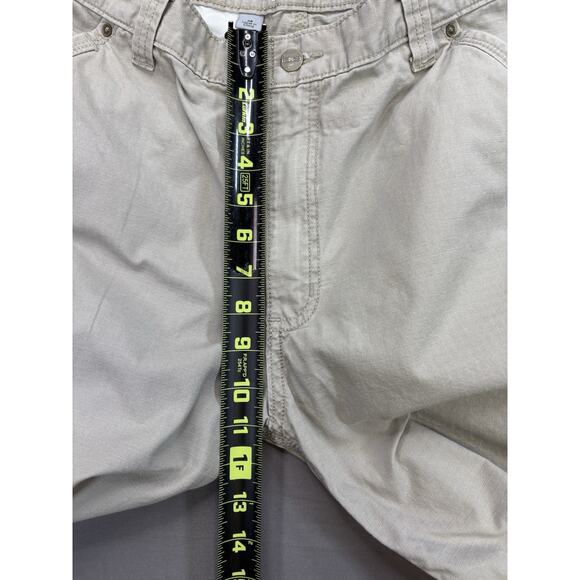 Carhartt Shorts Adult 36 Light Beige Relaxed Fit Work RN#14806 Men’s 10-inch - Picture 4 of 10